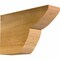 Ekena Millwork Crestline Rough Sawn Rafter Tail, Western Red Cedar, 4"W x 10"H x 16"L RFT04X10X16CRE00RWR - alternate 1